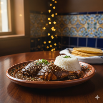 Mole Poblano con Pollo