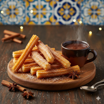 Churros con Chocolate