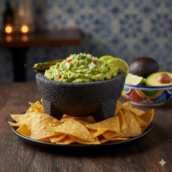 Guacamole con Totopos